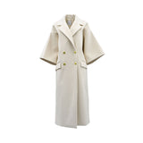Gaelle Women's Off-white Long Coat