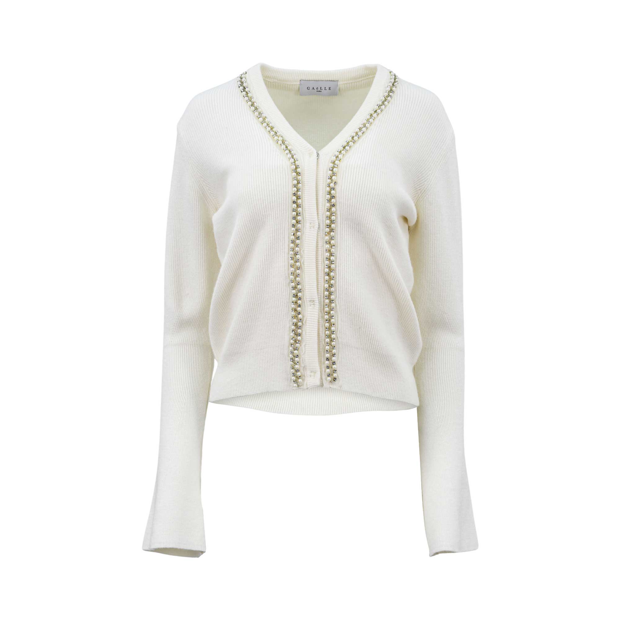 Gaelle Women s Off white Cardigan Bluesalon