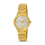 Guy Laroche Sacha Ladies White Dial Gold Plated Watch