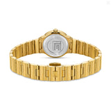 Guy Laroche Sacha Ladies White Dial Gold Plated Watch