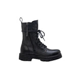 Replay Women's Pamela Standing Leather Biker Boot With Laces