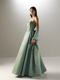 Velvety Couture Women's AIMI Gown Misty Mint