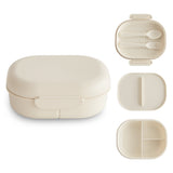 Mushie Kids Lunchbox Ivory: A Classic and Convenient Mealtime Companion