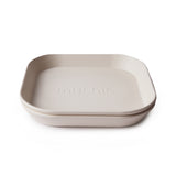 Mushie Square Dinner Plate Ivory: A Stylish and Functional Dining Essential