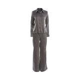 Karl Lagerfeld Women's Silver Jumpsuit