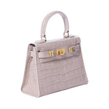 Lalage Maya Medium top handle Handbag with optional crossbody strap