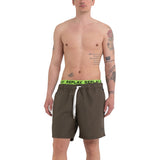 Replay Men's Swimming Trunks with Contrasting-colored Logo