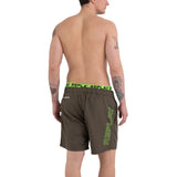 Replay Men's Swimming Trunks with Contrasting-colored Logo