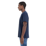 Replay Men's Crewneck T-shirt in Jersey with Embossed Print