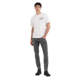 Replay Men's Jersey T-shirt with Biker Print