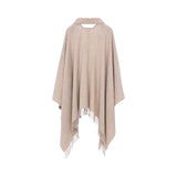 Max Mara Women's Wool Poncho with Tassels