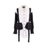 Mused Boutique Women's Black & White Shirt