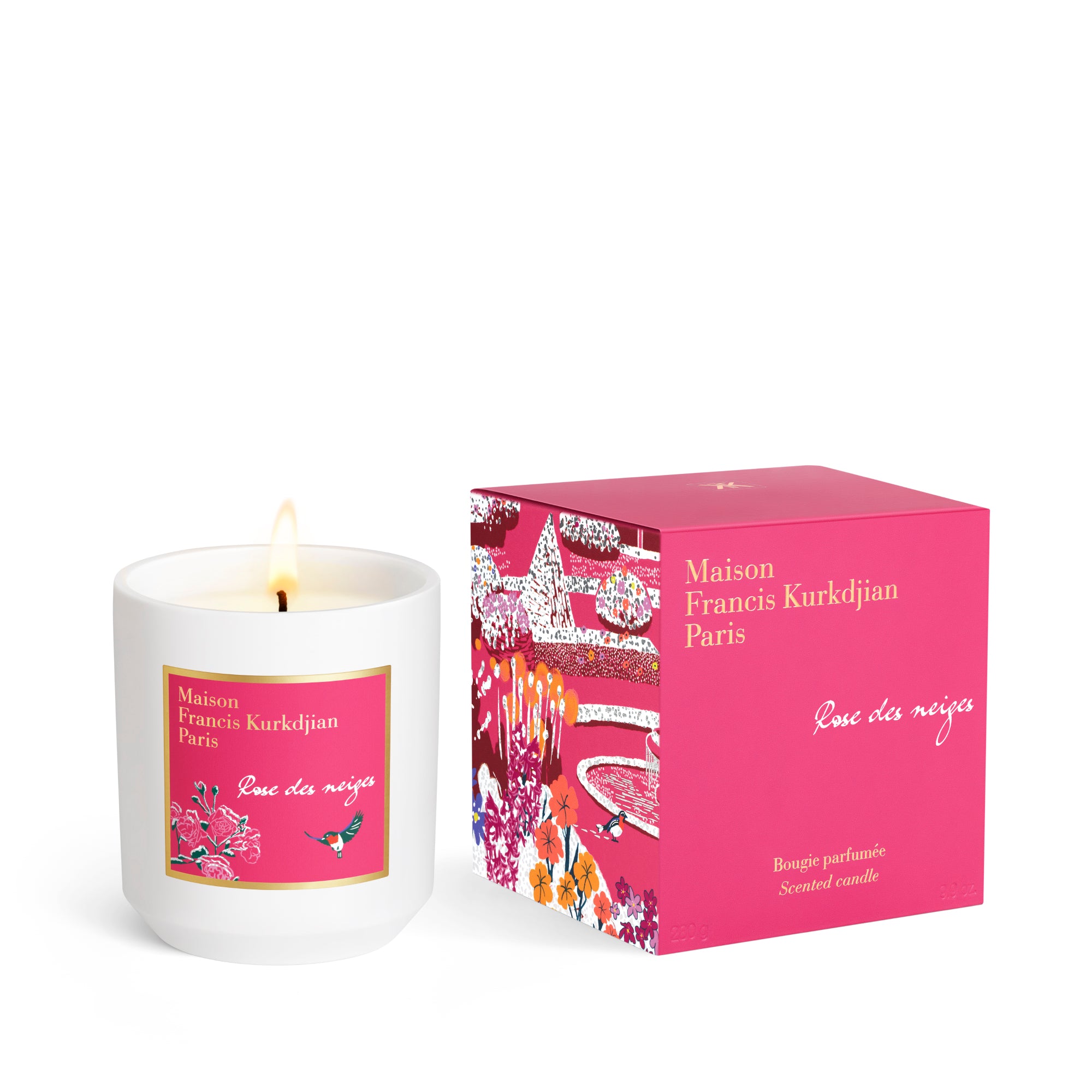 Maison Francis Kurkdjian Rose des Neiges Scented Candle 280g ...