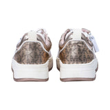 Michael Kors Kids ALEX Metallic Lace Up Sneakers