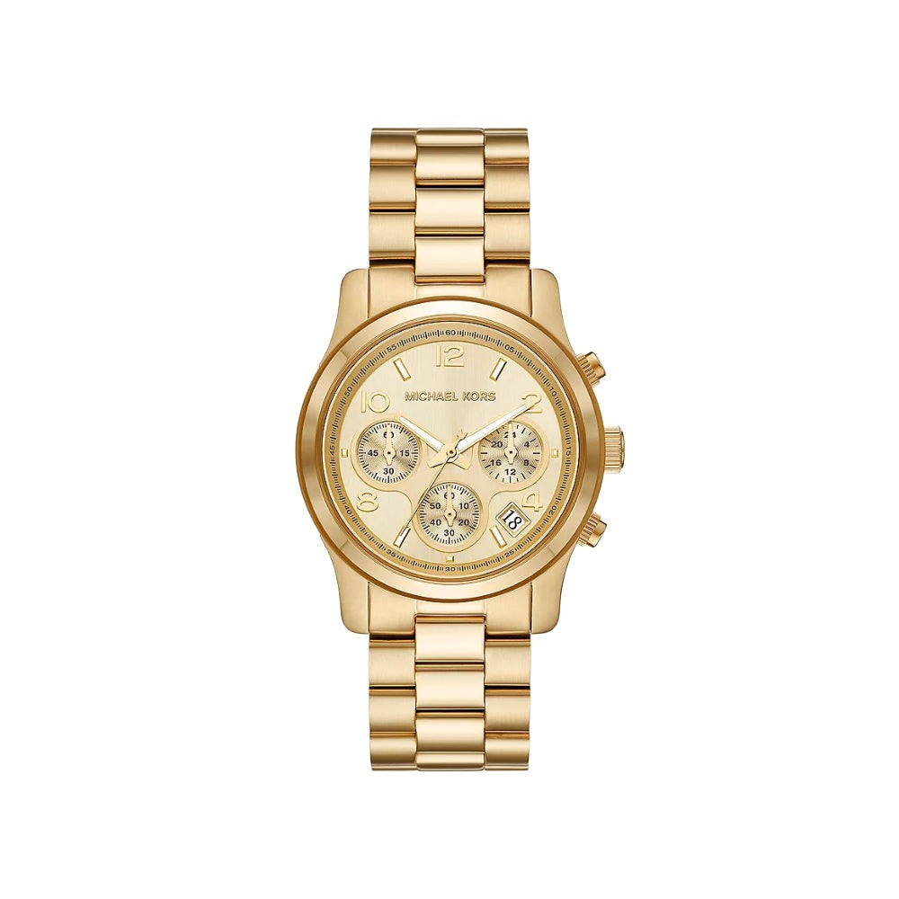 Michael kors runway chronograph watch outlet