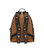 MCM Women's Stark Side Studs Backpack in Visetos  Cognac