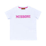 Missoni Kids Cotton Crew Neck T-shirt