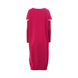 Oblique Women's Dark Red Dress