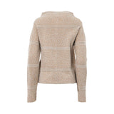 Oblique Women's Beige Cardigan