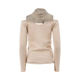 Oblique Women's Beige Sweater
