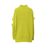 Oblique Women's Green Sweater