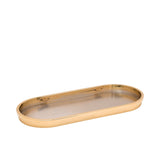 Orfevrerie Tray Bain Marie For Chafindish Oval Gold