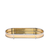 Orfevrerie Table center Oval Gold