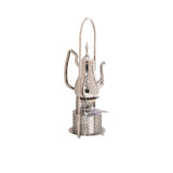 Orfevrerie Elegant Silver Teapot with Warmer