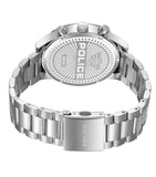 Police Driver II Gents Black Dial Stainless Steel Watch