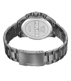 Police Malawi Gents Black & Blue Dial Gun Bracelet Watch