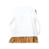Alviero Martini Kids Baby Girl's Cream Dress