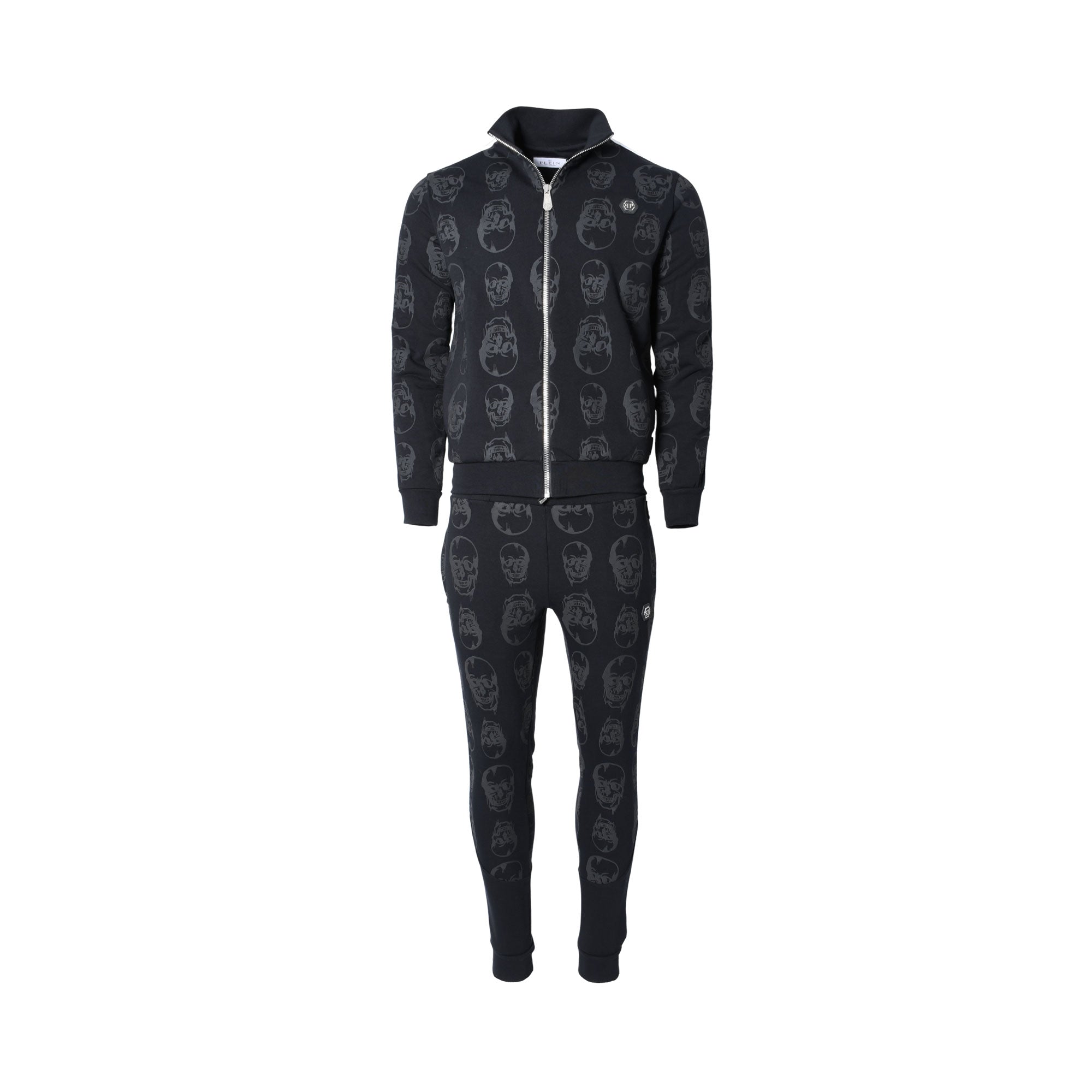 Philipp Plein Men s Black jogging tracksuit Bluesalon