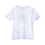 Roberto Cavalli Kids Boy's White & Beige Set of T-Shirt & Bermuda