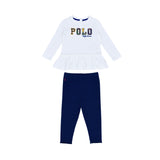 Polo Ralph Lauren Kids Baby Girl's Set of T-Shirt & Trouser