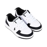 Polo Ralph Lauren Kids Boy's Black & White Sneaker