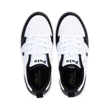 Polo Ralph Lauren Kids Boy's Black & White Sneaker