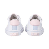 Polo Ralph Lauren Kids Baby Girl's White Sneaker