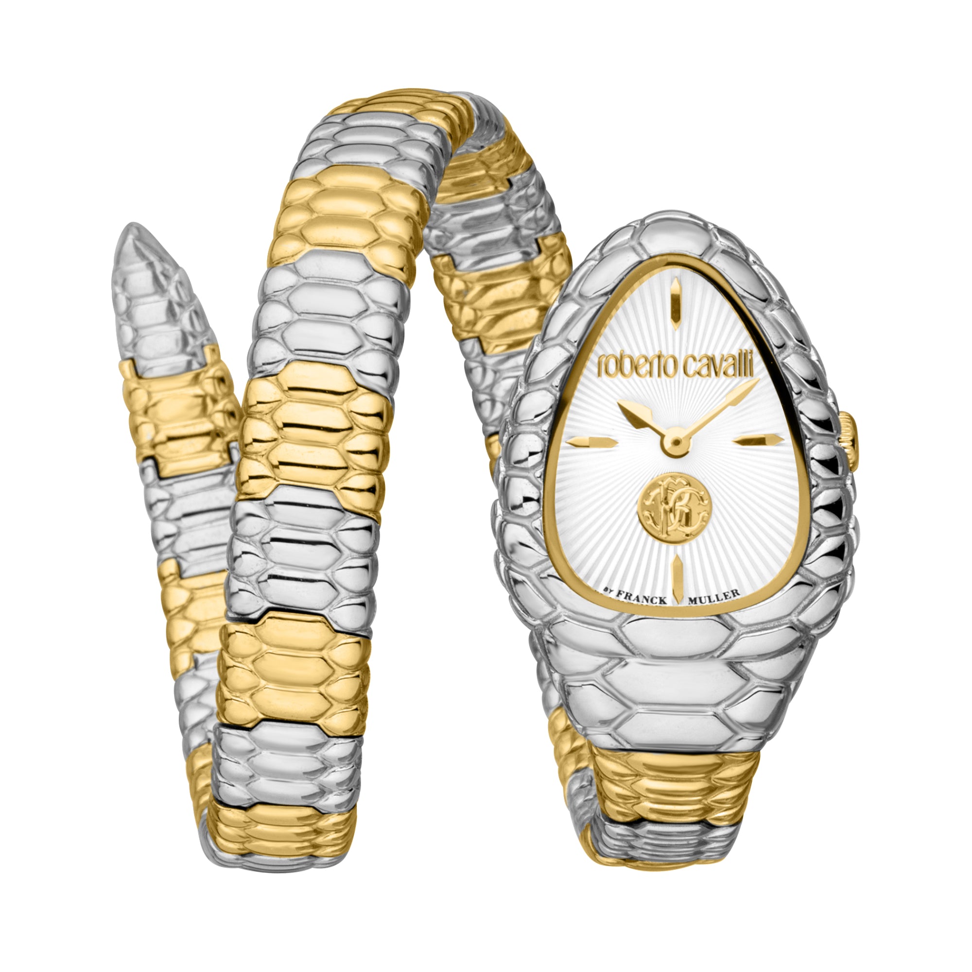 Roberto cavalli snake watch sale