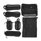 Mosafer Bag-smart Polyester Black Packing Cubes, Size: 38X30X2.5cm