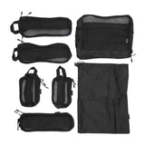 Mosafer Bag-smart Polyester Black Packing Cubes, Size: 38X30X2.5cm