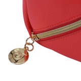Mosafer Women's Dahlia Coral Pink Cosmetic Bag