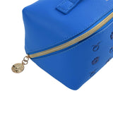 Mosafer Women's Dahlia Electric Blue Cosmetic Bag