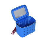 Mosafer Women's Dahlia Electric Blue Cosmetic Bag