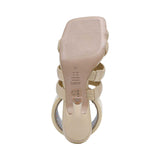 Schutz Women's Medium Heel Sandal Egg Shell