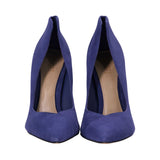 Schutz Women's Scarpin Blue Oxford High Heel Pump