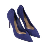 Schutz Women's Scarpin Blue Oxford High Heel Pump