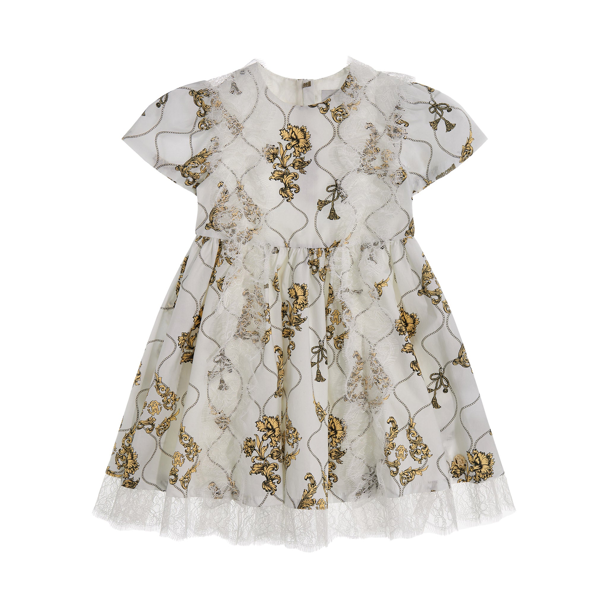 Roberto Cavalli Kids Girl s White Dress Bluesalon