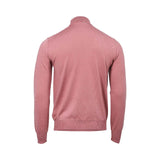 Tombolini Men's Pink Wool Turtleneck Sweater