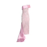 Velvety Couture Naya Women's Pastel Pink Dress