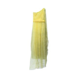 Velvety Couture Women's Orla Yellow Long Dress